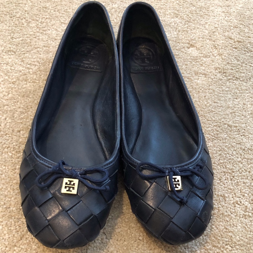 Tory Burch Prescot Woven Flats